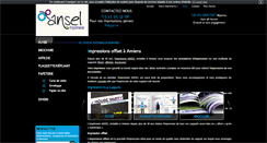 Desktop Screenshot of ansel-imprimerie.com